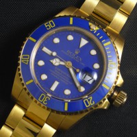 ロレックス サブマリーナ オール ゴールド Asian ETA 28800振動 Rolex 3135